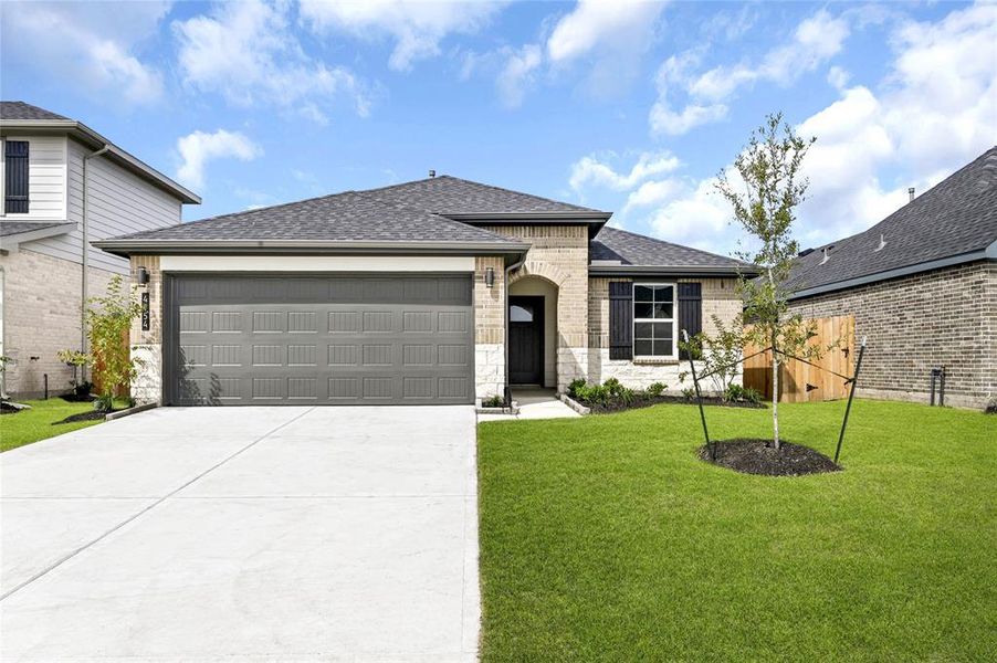 This amazing New D.R. Horton home sits on a Large Private Cul De Sac Lot! Long driveway for all your parking needs and more! **Image Representative of Plan Only and May Vary as Built**