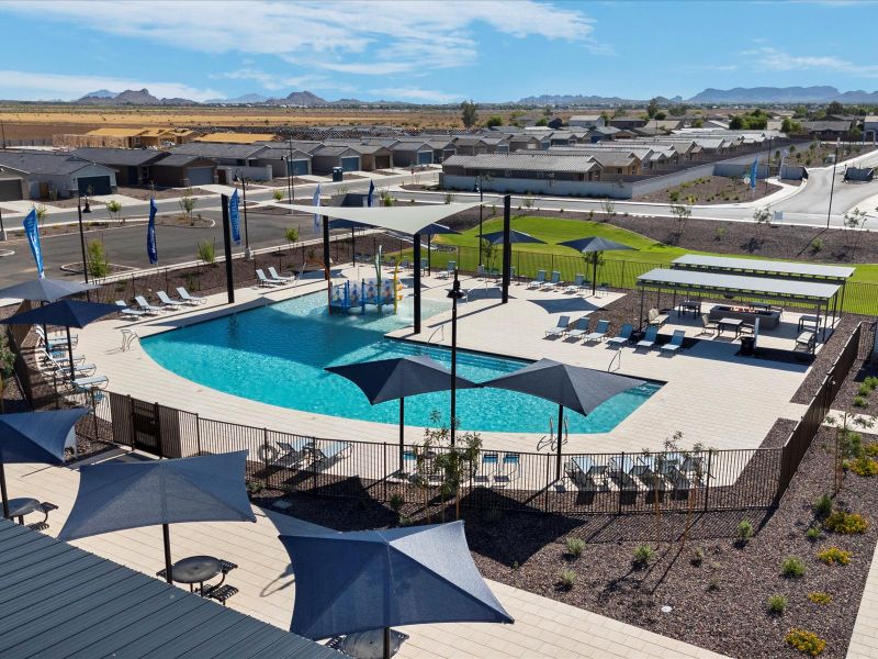 Community Pool at Bella Vista Trails Amenity Center