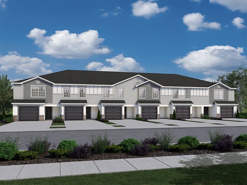 Terrace at Walden Lake, a brand-new community of luxurious, low-maintenance townhomes for sale in Plant City, FL!