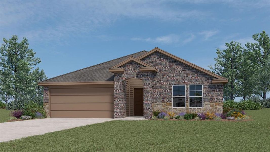 New construction Single-Family house 1217 Twisted Brook Drive, Josephine, TX 75135 E40A Adelaide- photo