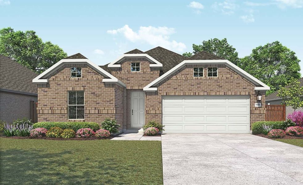 New construction Single-Family house Premier Series - Mahogany, 4920 Water Lily Lane, Fort Worth, TX 76036 - photo