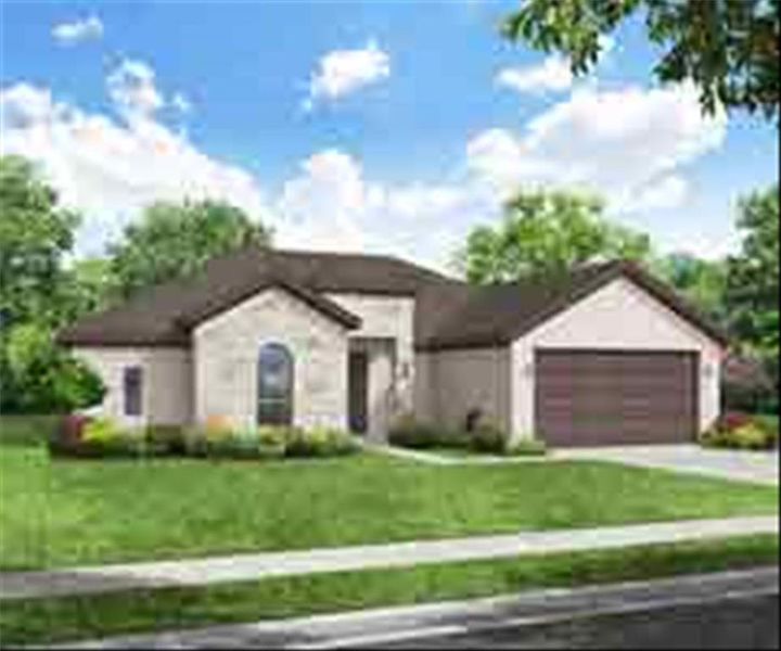 New construction Single-Family house 416 Falcon Way, Azle, TX 76020 Alderbury II- photo