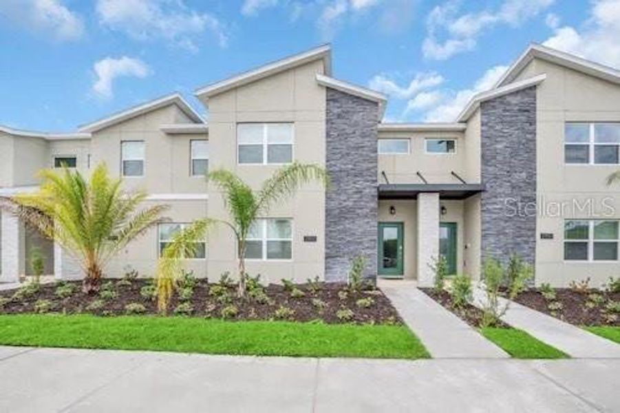 New construction Townhouse house 2465 Reading Trail, Kissimmee, FL 34746 Royale Palm- photo
