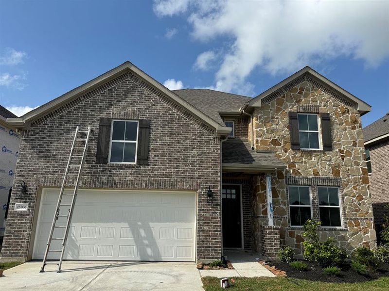 Two-story home with 4 bedrooms, 3.5 baths and 2 car garage