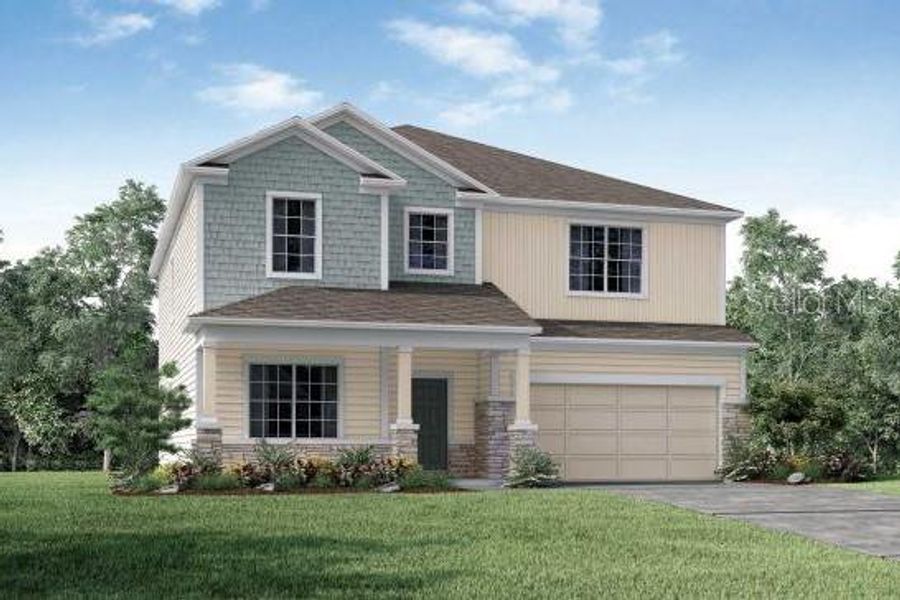 New construction Single-Family house 24321 Nw 13Th Boulevard, Newberry, FL 32669 The Carlisle- photo