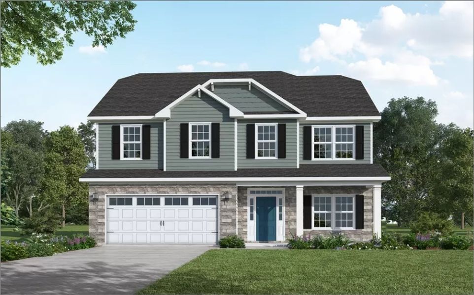 New construction Single-Family house Drayton, 25 Martins Mill Court, Wendell, NC 27591 - photo