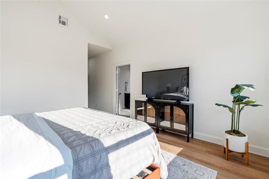 Immerse yourself in the comfort of the primary bedroom, complete with a private ensuite featuring tasteful finishes and bathed in natural light.