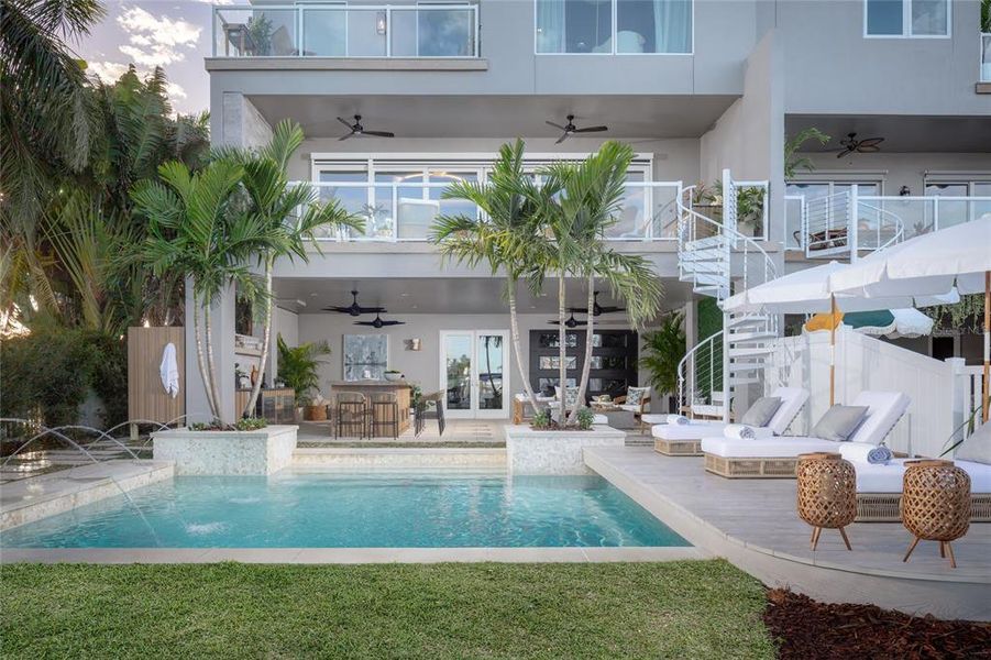 Private Pool and Outdoor living