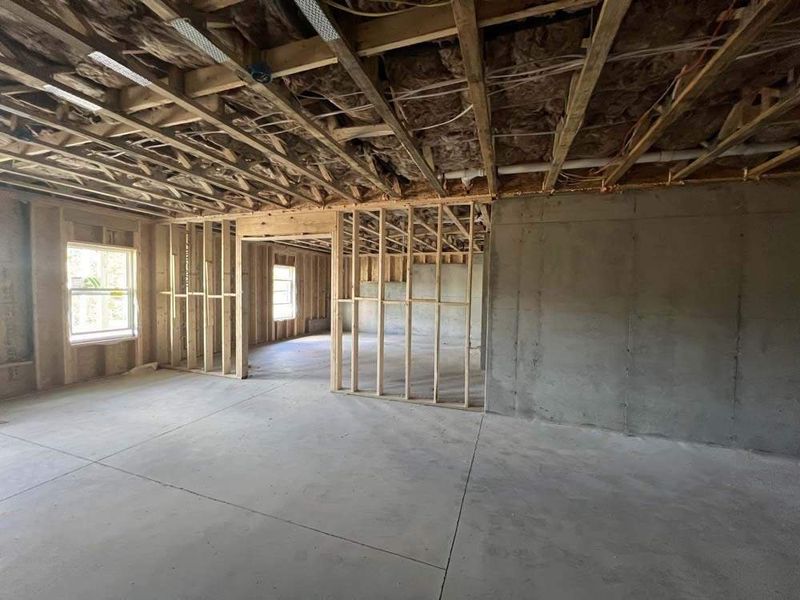 Basement Construction Progress