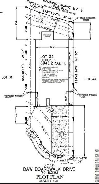 Plot plan