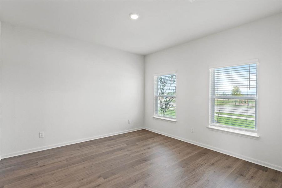 Dining room featuring wood-style flooring