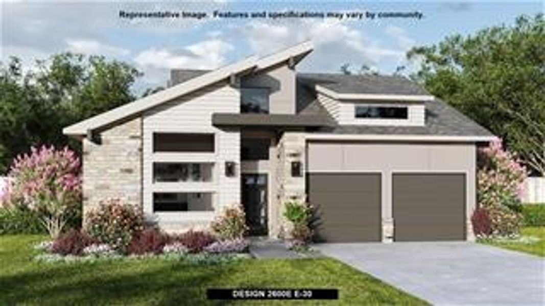 New construction Single-Family house Design 2600E, 222 Navarro, Boerne, TX 78006 - photo