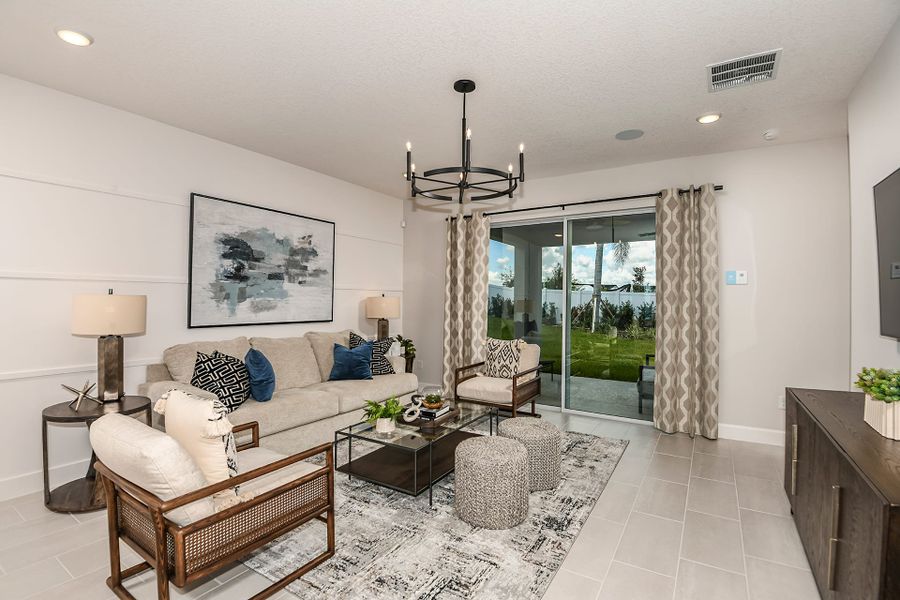 Great Room | Gasparilla | New Homes in Florida | Landsea Homes