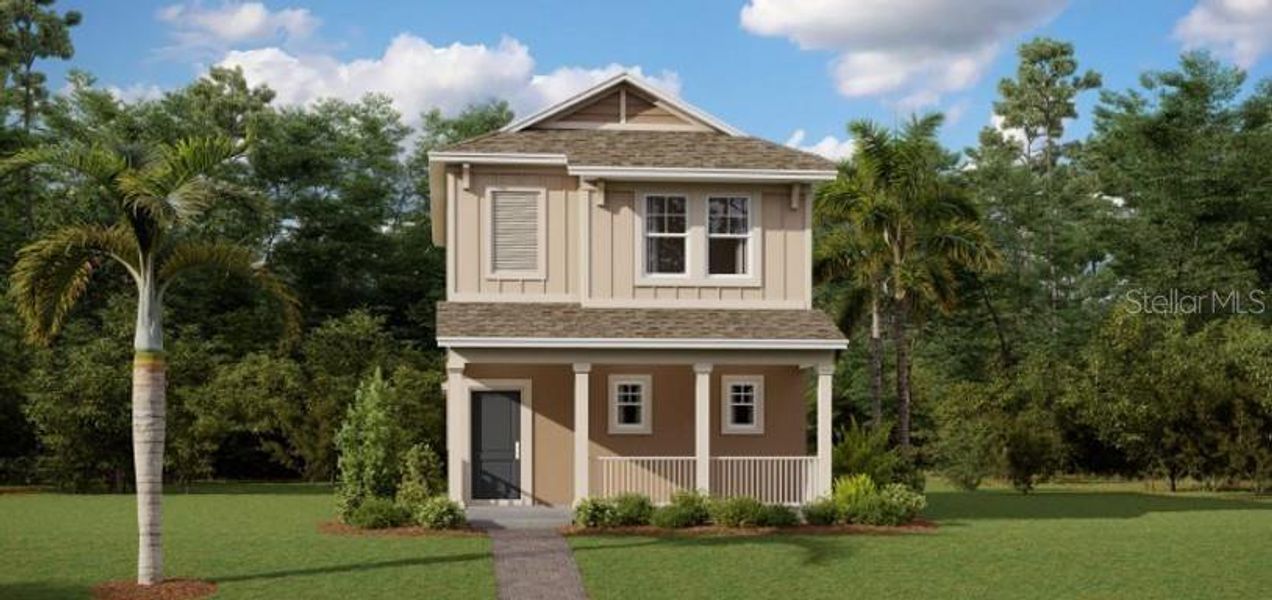 New construction Single-Family house 6453 Pine Warbler Way, Saint Cloud, FL 34771 Autumn- photo