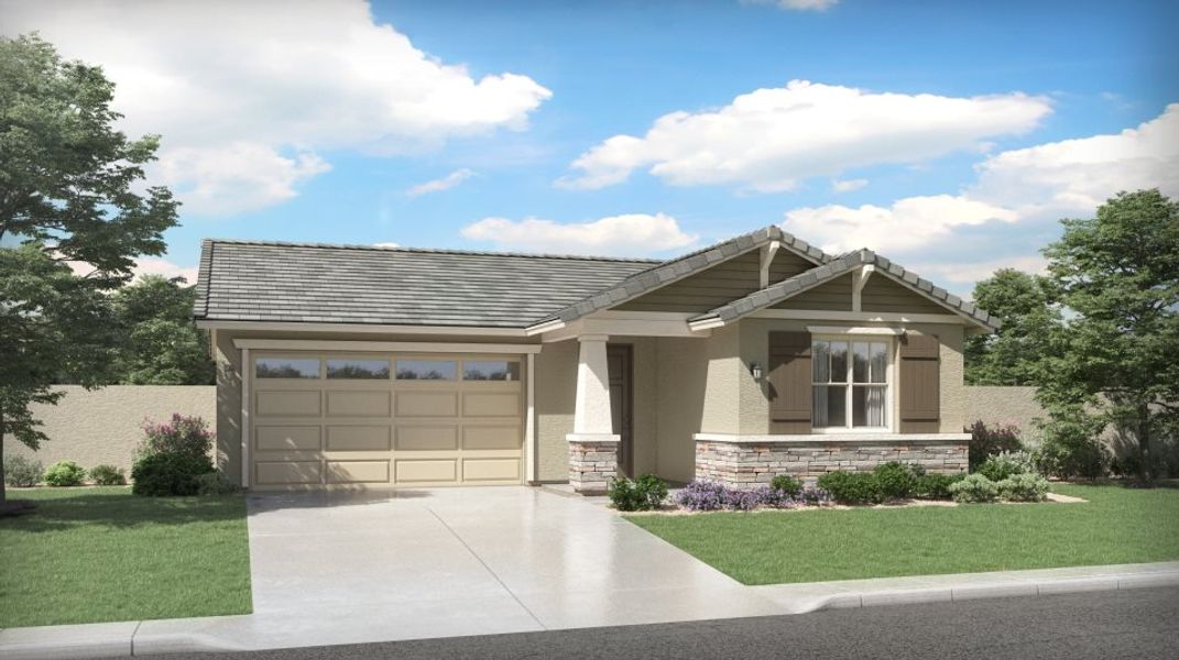 New construction Single-Family house 3257 W Via Dona Rd, Phoenix, AZ 85083 Sage- photo