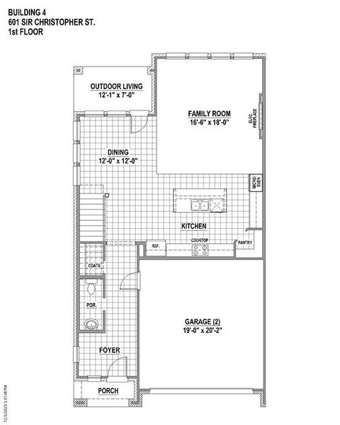 1st Level Floor plan