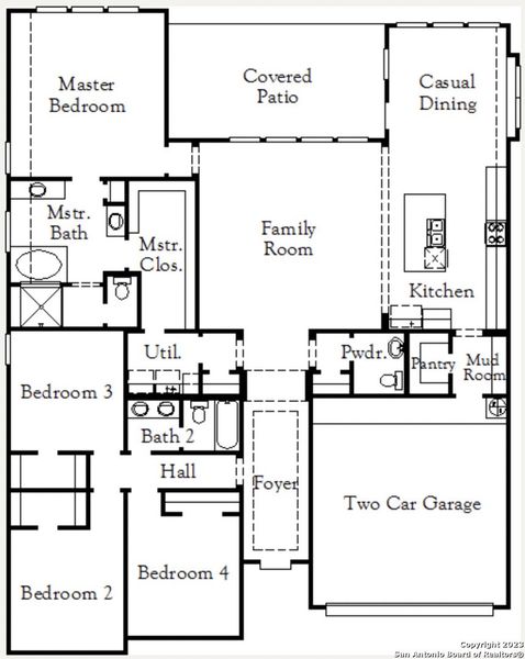 New construction Single-Family house 112 Valencia, Boerne, TX 78006 Parmer (2330-CM-50 ELE-C)- photo