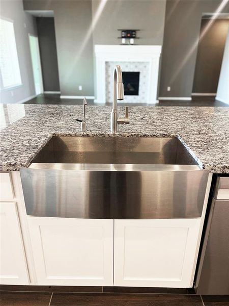 Upgraded stainless apron sink is hardworking and elegant