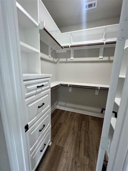 Other Interior Picture of a Similar Master Bathroom Closet # 2 Built by Tx Best Home Builders.