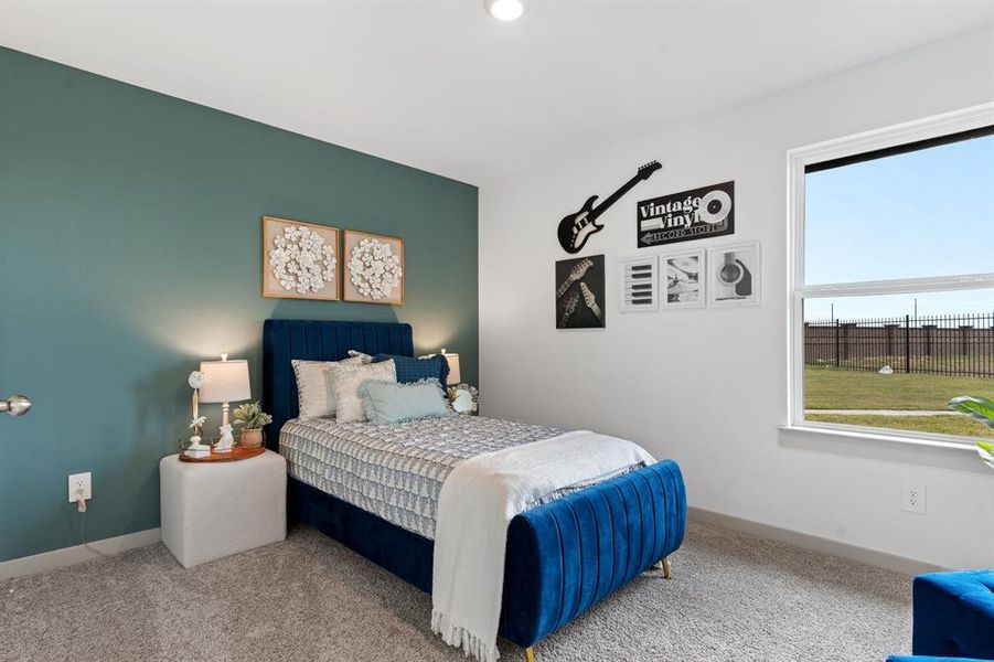 All the Three Guest Bedrooms on the Right Wing have their own style making the rooms look custom!  **Image representative of plan only and may vary as built**NEW Photos coming soon!