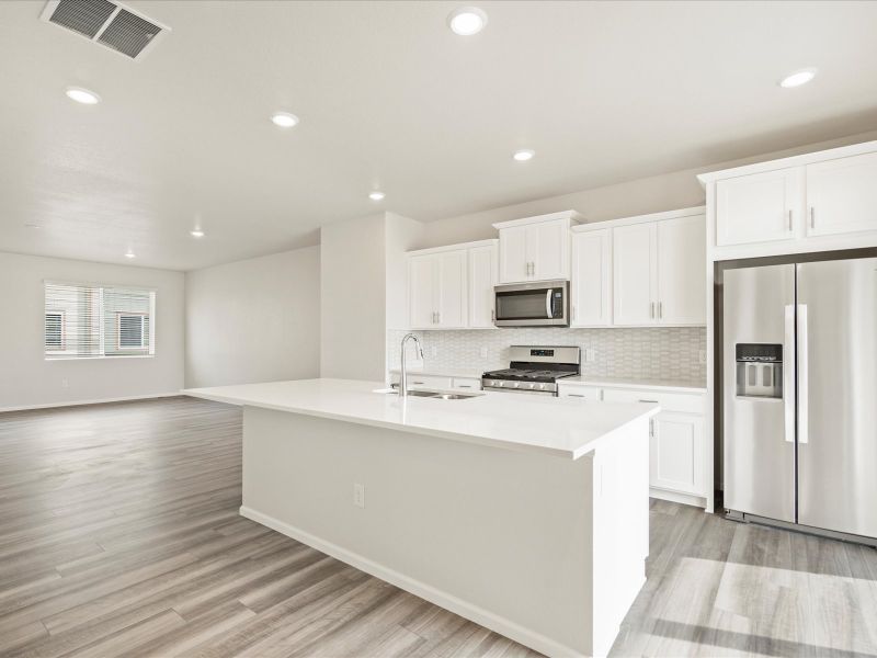 The Cameron floorplan interior image taken at a Meritage Homes community in Broomfield, CO.