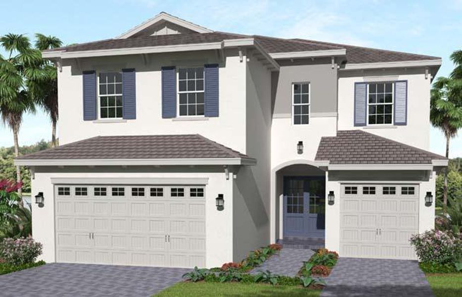 New construction Single-Family house Poinciana, 16610 Town Center Parkway North, Westlake, FL 33470 - photo