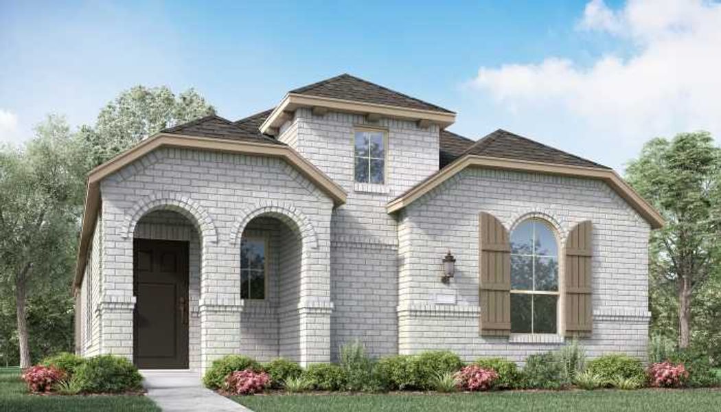 New construction Single-Family house Worthington Plan, 2537 Elm Place, Northlake, TX 76247 - photo