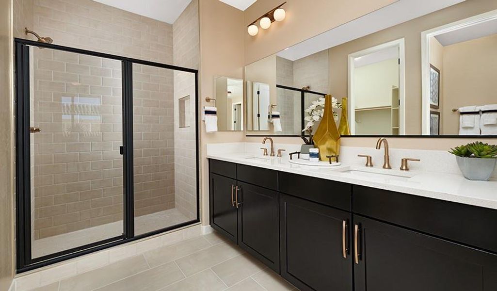 Walk-in Shower in Primary Bathroom - Representative Photo