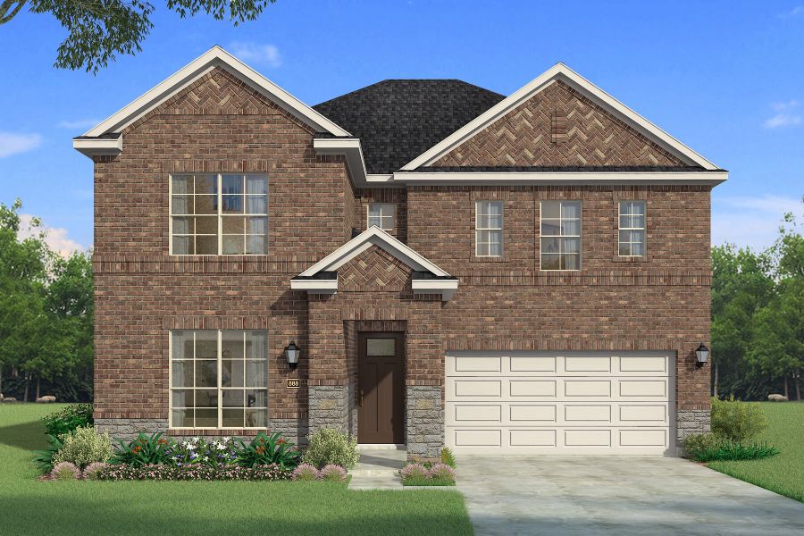 New construction Single-Family house Tiana, 4413 Angevin Avenue, Aubrey, TX 76227 - photo