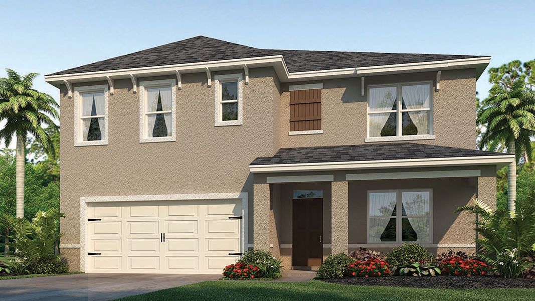 New construction Single-Family house 11405 Amber Ridge Drive, Zellwood, FL 32798 HAYDEN- photo