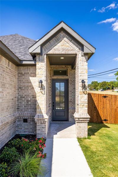 Beautiful entryway.