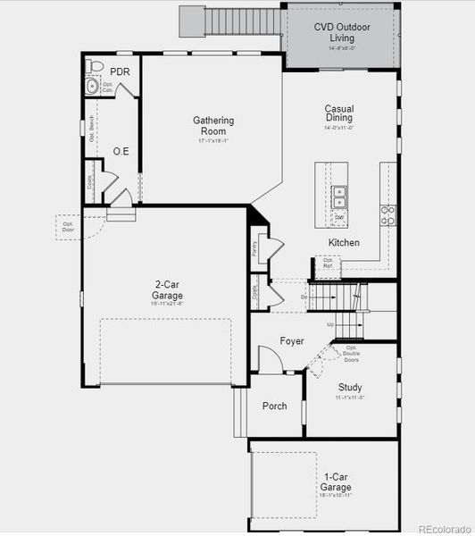 Floor plan level 1