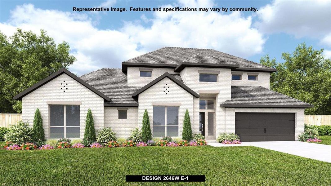 New construction Single-Family house Design 2646W, 105 Civita Road, Georgetown, TX 78628 - photo