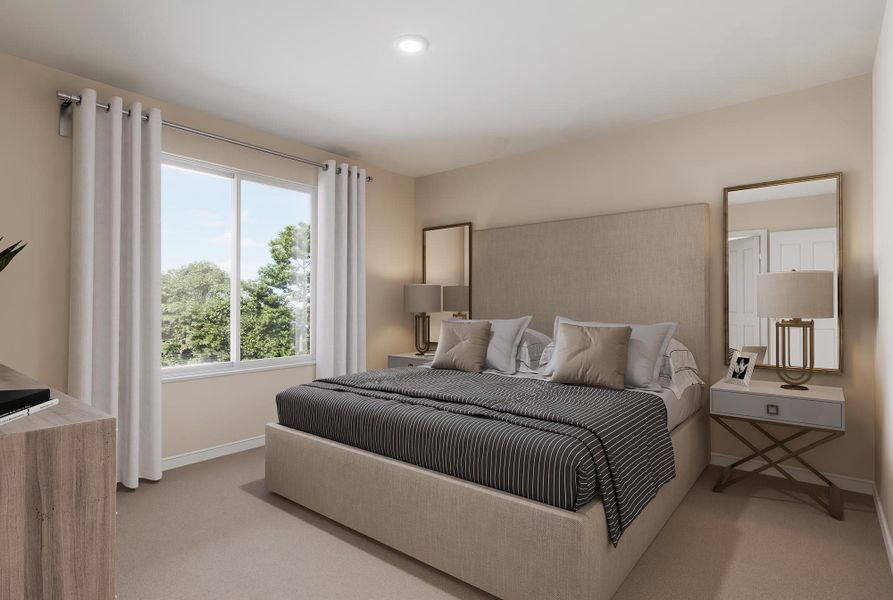 Owner's Bedroom - Congaree - Pintail Commons at Johnstown Village by Landsea Homes