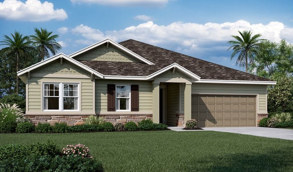 New construction Single-Family house 411 Goldenrod Drive, Saint Augustine, FL 32092 Daniel- photo