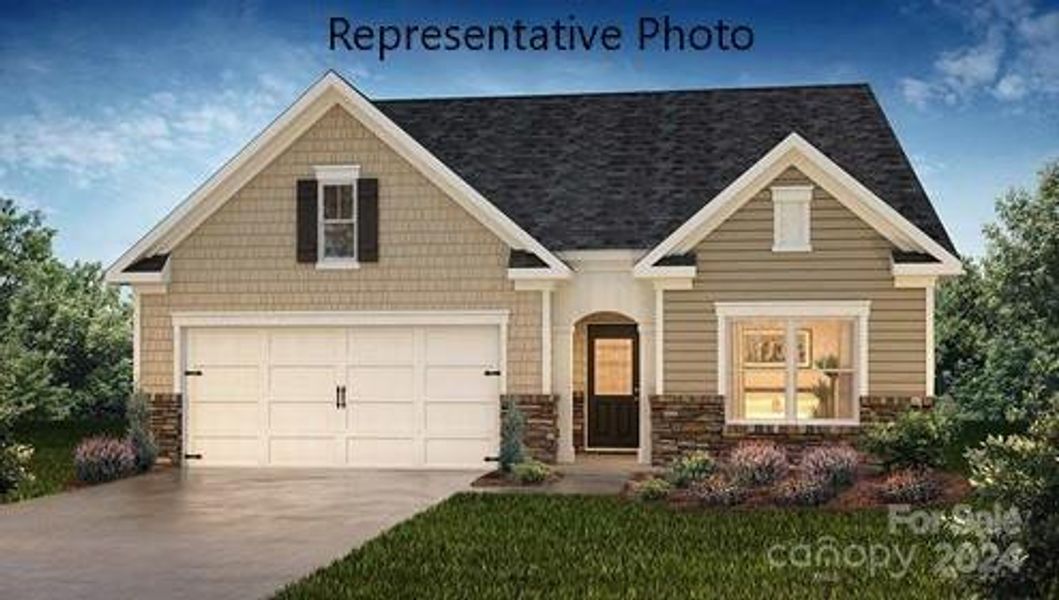 New construction Single-Family house 3140 Winged Elm Street, Gastonia, NC 28056 Aria- photo