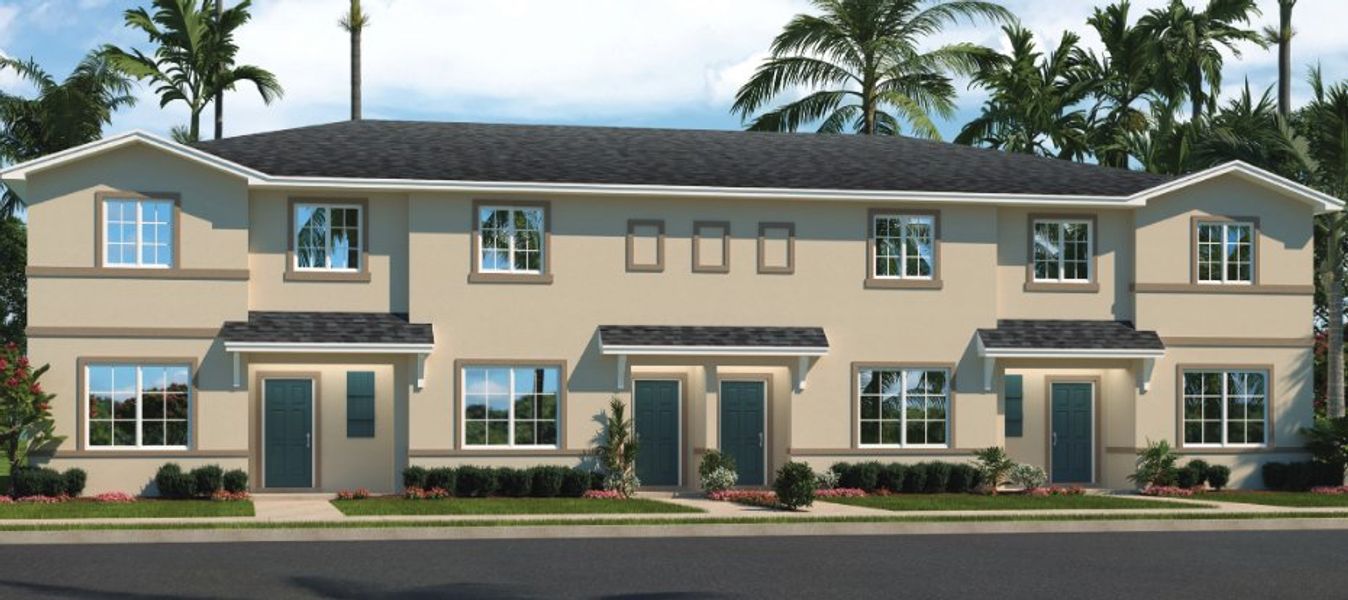 New construction Townhouse house Marbella, 436 Northwest 10th Street, Florida City, FL 33034 - photo