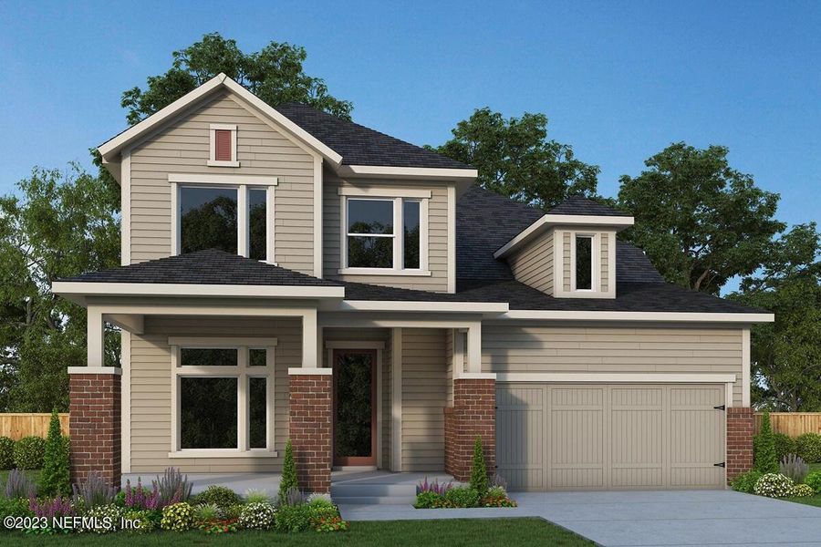 New construction Single-Family house 5325 Pine Notch Ln, Jacksonville, FL 32224 The Miracle- photo