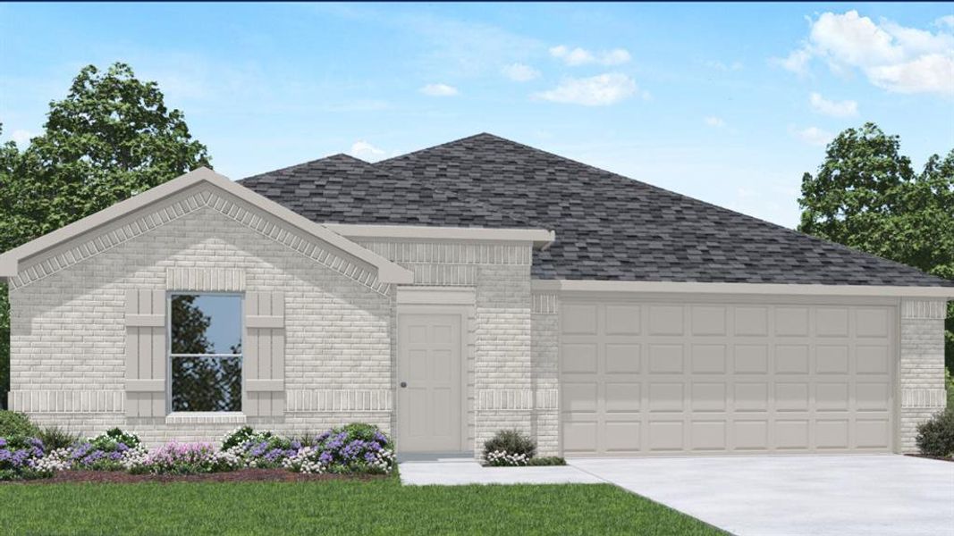 New construction Single-Family house 317 Blanco Lane, Dayton, TX 77535 Plan E40L- photo