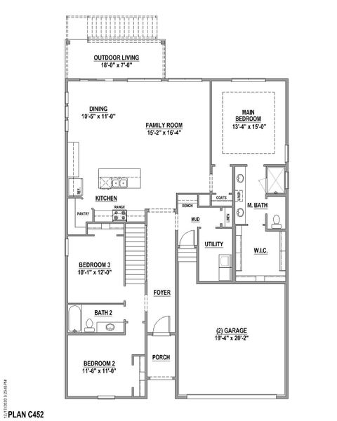 Plan C452 1st Floor