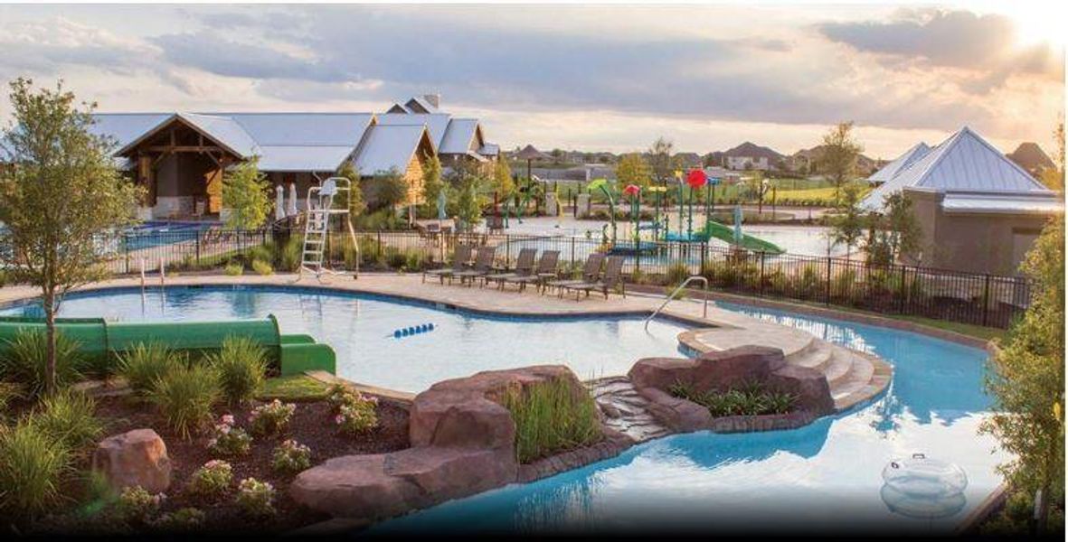 You'll never want to leave the lazy river.