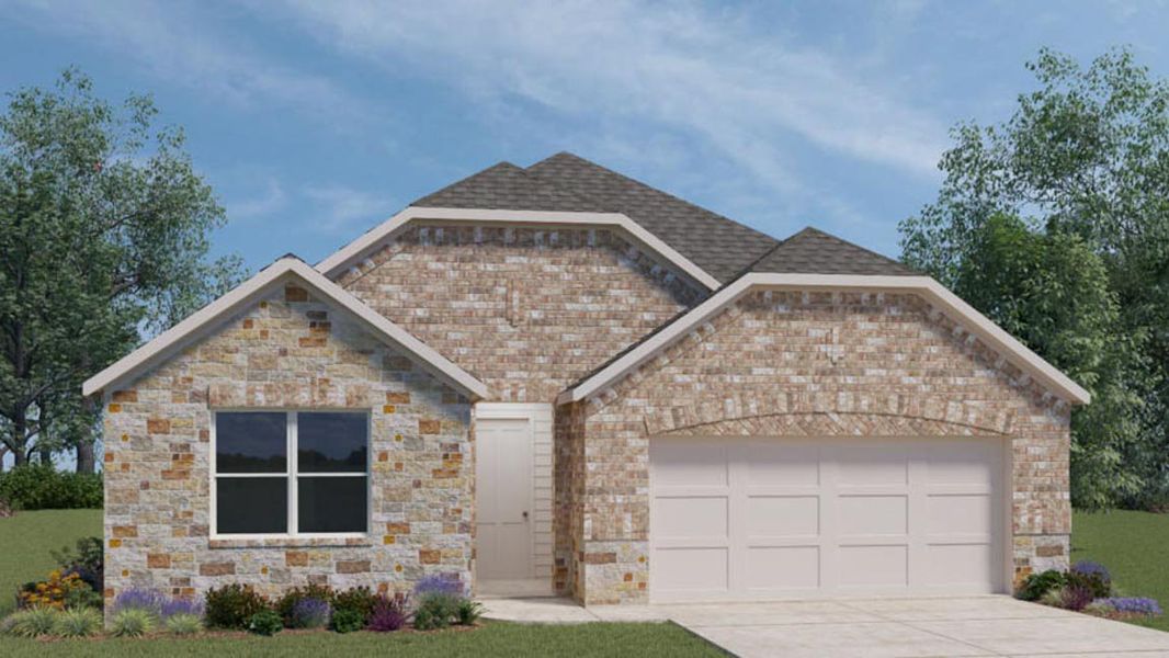 New construction Single-Family house 375 Springfield Terrace Drive, Conroe, TX 77304 Plan 1854- photo