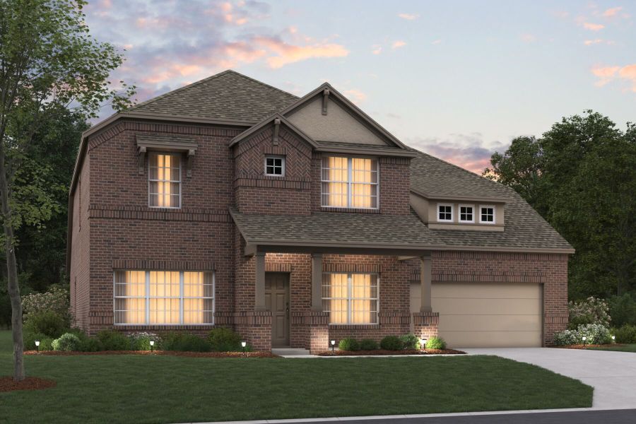 New construction Single-Family house Lavon - 50' Smart Series, 133 Hudson Lane, Justin, TX 76247 - photo