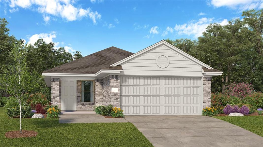 New construction Single-Family house 601 Copper Springs Drive, Magnolia, TX 77354 Mayfield II- photo