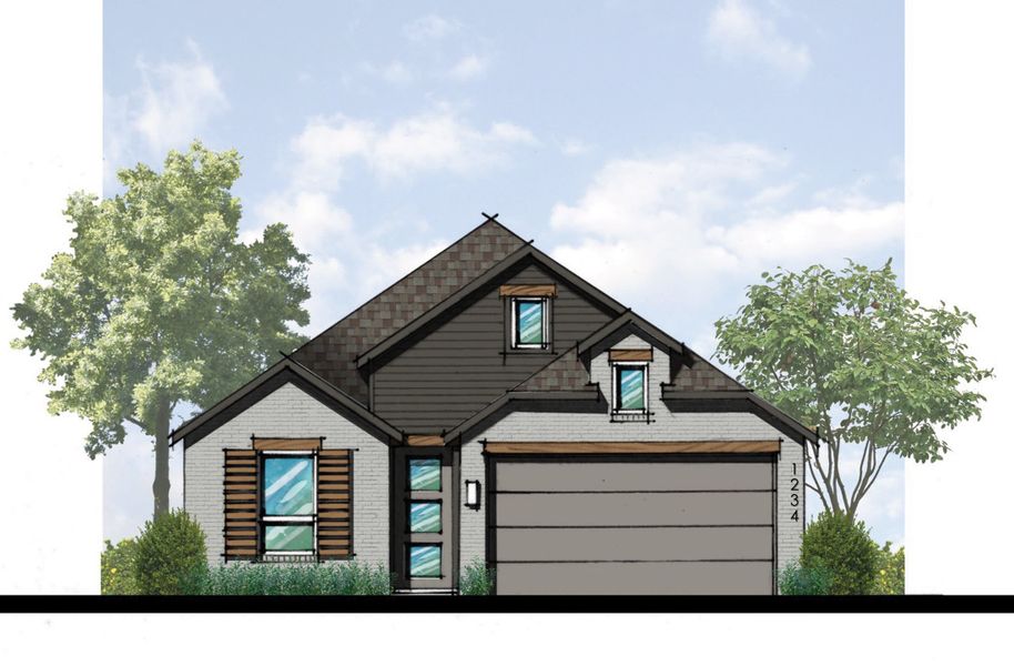 New construction Single-Family house Escalade Plan, 137 Kimble Creek Loop, Kyle, TX 78640 - photo