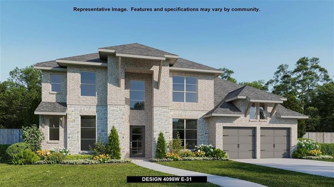 New construction Single-Family house 24423 Green Buffalograss Trail, Katy, TX 77493 - photo