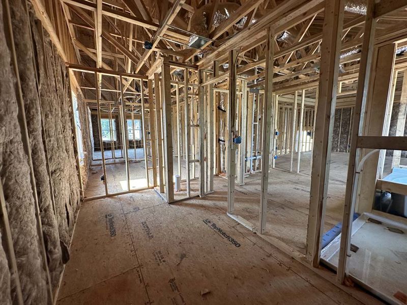 Primary Bedroom Walk-in Closet Construction Progress