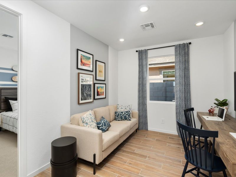 Living Room in Lark Floorplan at Silva Farms