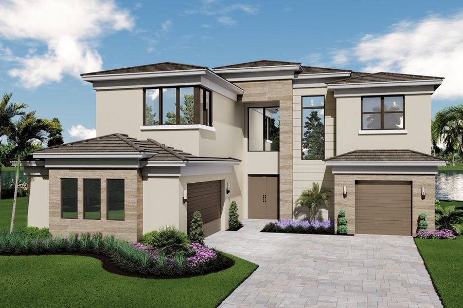 New construction Single-Family house Laguna, 8532 Crystal Downs Avenue, Boca Raton, FL 33434 - photo