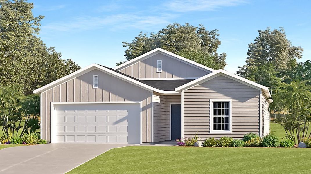New construction Single-Family house 2705 Berryhill Road, Green Cove Springs, FL 32043 Trevi II- photo